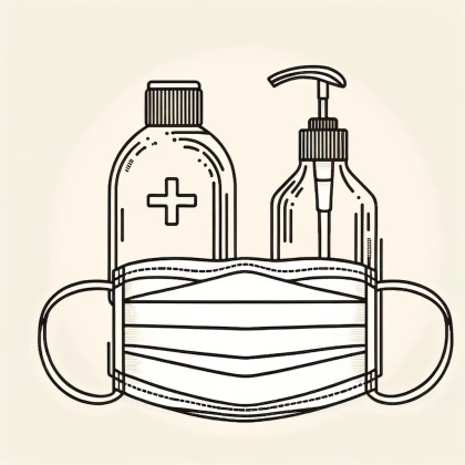 Маски и Антисептики